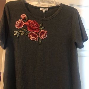 Charcoal grey stylish t